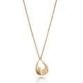 Orphelia® 'Etoile' Women's Sterling Silver Chain with Pendant - Gold ZH-7524/G