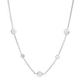 Orphelia® 'Emilia' Women's Sterling Silver Necklace - Silver ZK-7380