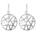 Orphelia® 'Amabella' Women's Sterling Silver Drop Earrings - Silver ZO-7098