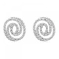 Orphelia® 'Roshina' Women's Sterling Silver Stud Earrings - Silver ZO-7274