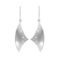 Orphelia® 'ELLA' Women's Sterling Silver Drop Earrings - Silver ZO-7369 #1