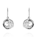 Orphelia® 'Apolline' Women's Sterling Silver Drop Earrings - Silver ZO-7500