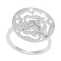 Orphelia® Women's Sterling Silver Ring - Silver ZR-7079