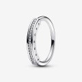 Pandora® Pandora Signature 'Signature I-d' Women's Sterling Silver Ring - Silver 192283C01