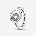 Pandora® Pandora Signature 'Signature Logo' Women's Sterling Silver Ring - Silver 192316C01