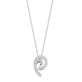 Pierre Cardin® Women's Sterling Silver Chain with Pendant - Silver PCNL90506A450