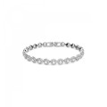 Swarovski® 'Angelic' Women's Base Metal Bracelet - Silver 5071173