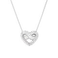 Swarovski® 'Matrix' Women's Base Metal Pendant - Silver 5647924