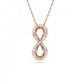 Swarovski® 'Hyperbola' Women's Necklace - Rose 5677623