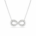 Swarovski® 'Hyperbola' Women's Necklace - Silver 5679434