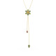 Swarovski® 'Idyllia F Florere' Women's Gold Plated Metal Necklace - Gold 5717158