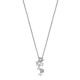 Esprit® 'Shiny Stones' Women's Sterling Silver Chain with Pendant - Silver ESNL92900A420