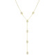 Gena.paris® 'Gabriella' Women's Sterling Silver Necklace - Gold GC1580-Y