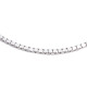 Orphelia® Women's Whitegold 18C Necklace - White KD-2001