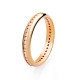 Orphelia® Women's Yellow gold 18C Ring - Gold RD-33181