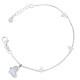 Orphelia® 'Livia' Women's Sterling Silver Bracelet - Silver ZA-7170