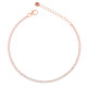 Orphelia® Women's Sterling Silver Bracelet - Rose ZA-7275/RG