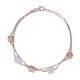 Orphelia® 'Joelle' Women's Sterling Silver Bracelet - Rose ZA-7432