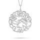 Orphelia® Women's Sterling Silver Chain with Pendant - Silver ZH-7214