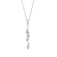 Orphelia® 'Loana' Women's Sterling Silver Chain with Pendant - Silver ZH-7505