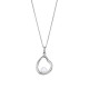 Orphelia® 'Baptiste' Women's Sterling Silver Chain with Pendant - Silver ZH-7507