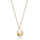 Orphelia® 'Etoile' Women's Sterling Silver Chain with Pendant - Gold ZH-7524/G