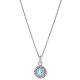 Orphelia® 'Bristol' Women's Sterling Silver Pendant with Chain - Silver ZH-7579/B