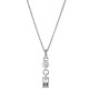 Orphelia® 'Madelyn' Women's Sterling Silver Pendant with Chain - Silver ZH-7583