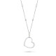 Orphelia® 'Laguna' Women's Sterling Silver Chain with Pendant - Silver ZK-7183