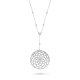 Orphelia® Women's Sterling Silver Chain with Pendant - Silver ZK-7215