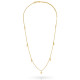 Orphelia® 'Heritage' Women's Sterling Silver Necklace - Gold ZK-7559/G