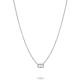 Orphelia® 'Ultimate' Women's Sterling Silver Necklace - Silver ZK-7567