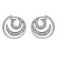 Orphelia® 'Elaine' Women's Sterling Silver Stud Earrings - Silver ZO-7084