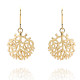 Orphelia® 'Flavie' Women's Sterling Silver Drop Earrings - Gold ZO-7502/G