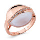 Orphelia® Women's Sterling Silver Ring - Rose ZR-7506/RG