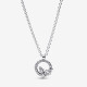 Pandora® 'Herbarium Cluster' Women's Sterling Silver Chain with Pendant - Silver 392620C01-45