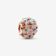 Pandora® Pandora Timeless 'Herbarium Cluster' Women's Gold Plated Metal Charm - Rose 782383C01