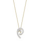 Pierre Cardin® Women's Sterling Silver Chain with Pendant - Gold PCNL90506B450