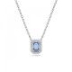 Swarovski® 'Millenia' Women's Base Metal Necklace - Silver 5614926