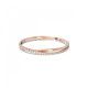 Swarovski® 'Twist' Women's Gold Plated Metal Bracelet - Rose 5620552