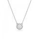 Swarovski® 'Constella' Women's Base Metal Pendant - Silver 5636264