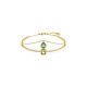 Swarovski® 'Stilla' Women's Gold Plated Metal Bracelet - Gold 5662924