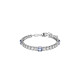 Swarovski® 'Matrix' Women's Base Metal Bracelet - Silver 5666426