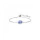 Swarovski® 'Constella' Women's Base Metal Bracelet - Silver 5671895