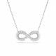 Swarovski® 'Hyperbola' Women's Necklace - Silver 5679434