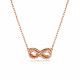 Swarovski® 'Hyperbola' Women's Gold Plated Metal Necklace - Rose 5684084