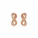 Swarovski® 'Hyperbola' Women's Stud Earrings - Rose 5684085