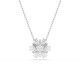 Swarovski® 'Idyllia' Women's Base Metal Necklace - Silver 5691484