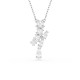 Swarovski® 'Matrix' Women's Base Metal Necklace - Silver 5700420