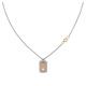 Tommy Hilfiger® Women's Stainless Steel Chain with Pendant - Silver/Rosegold 2780577